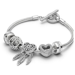 Pandora Armband Charm Set aus 925 Sterling Silber bei Juwelier Schott in Tübingen